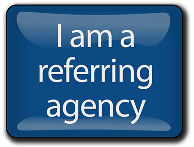 I am a referring agency button