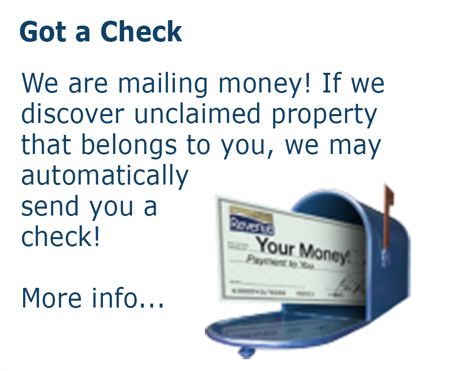 When is someone's property officially considered unclaimed?