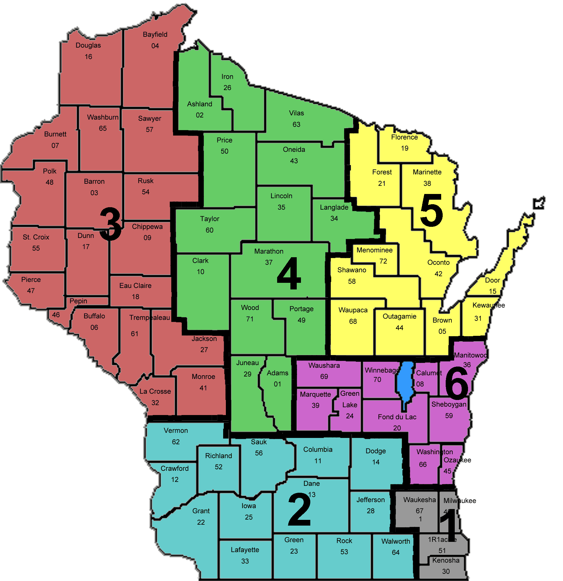 Wisconsin Map